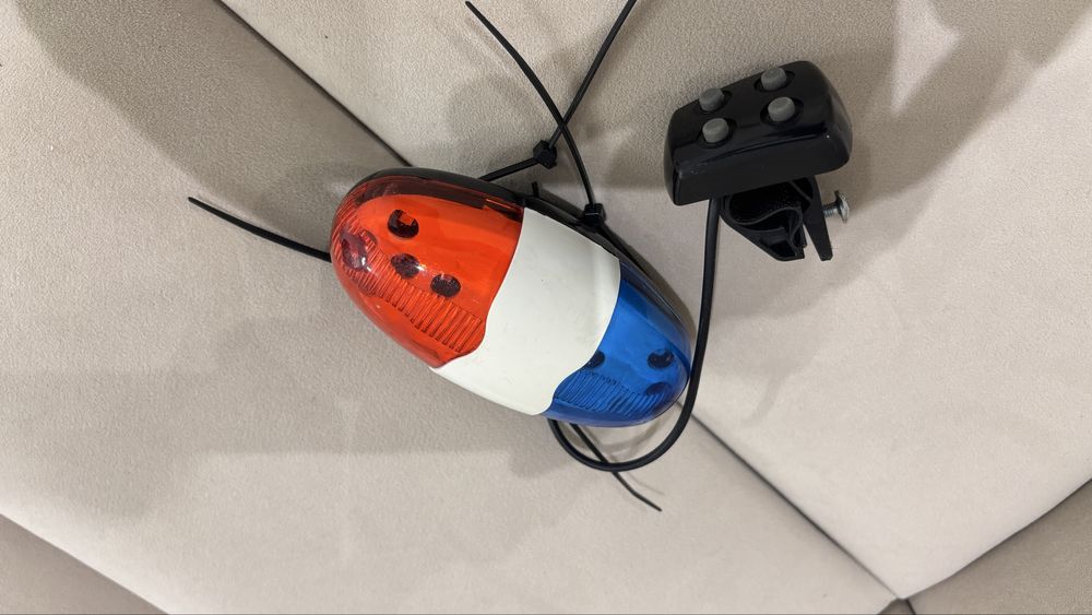 Syrena alarm policja straż karetka do roweru