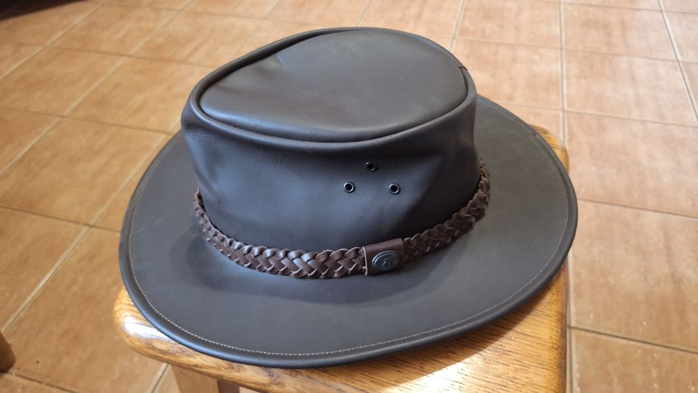 Кожаная шляпа ковбоя Kakadu.