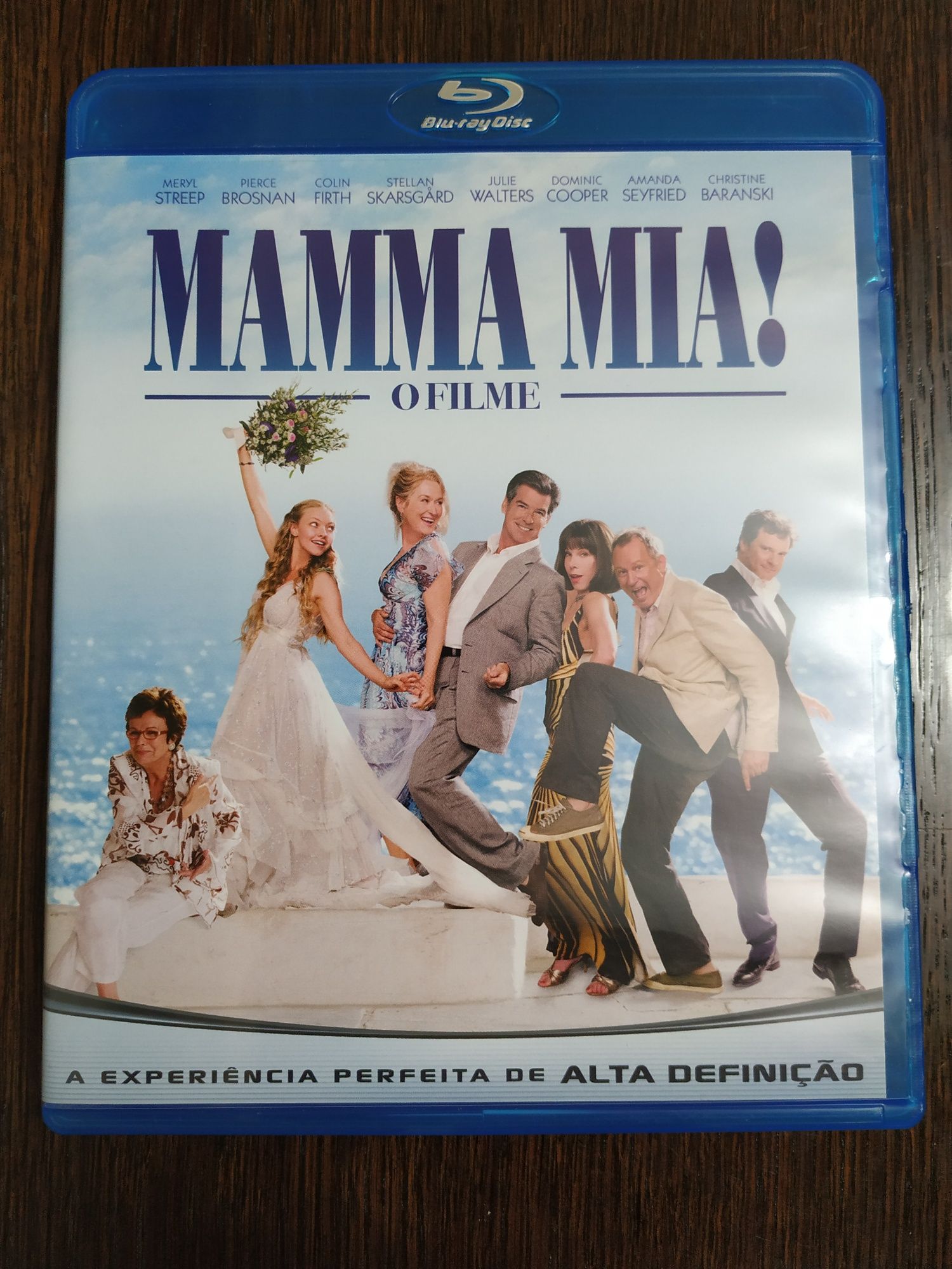 Filme Mamma Mia em blu-ray