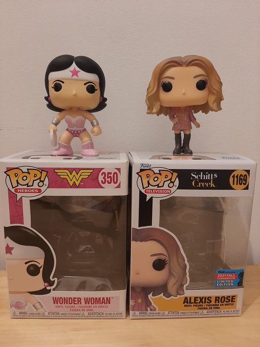 Pop Batgirl BB-9 Freddie Mercury Nappa Yesss  Wonder Woman alexis rose