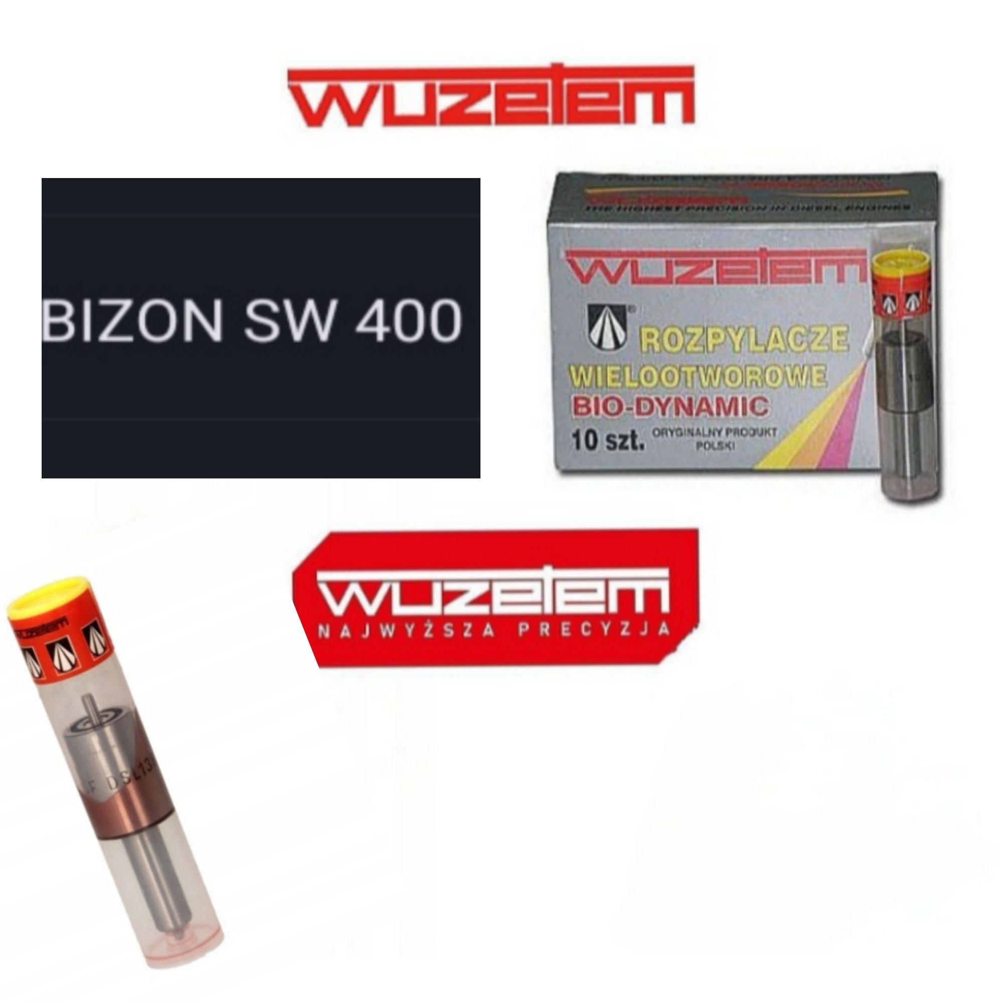 Rozpylacz wtryskiwacza Bizon SW400 WZM