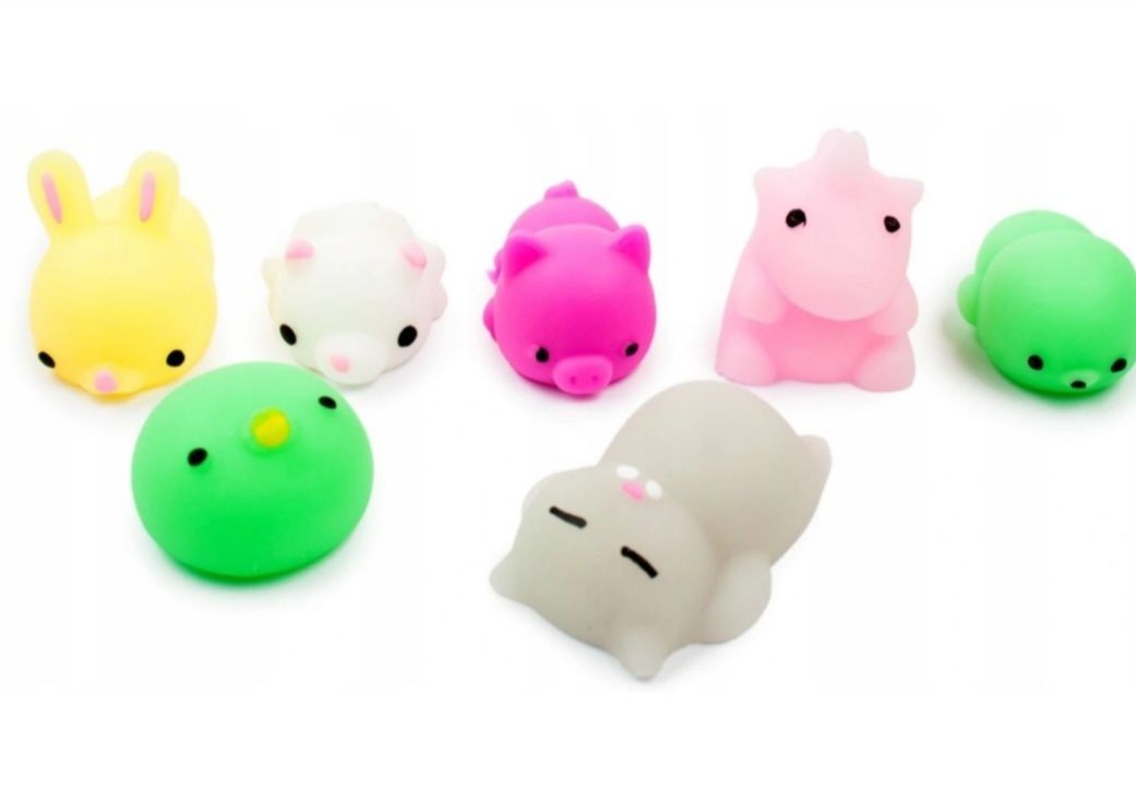 10 x MOCHI SQUISHY FIDGET gniotek GNIOTKI pop it moczi kolorowe mix pr