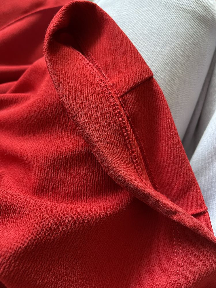 Червоні штани палаццо xs