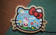 Puzzle drewniane Hello Kitty Eichhorn