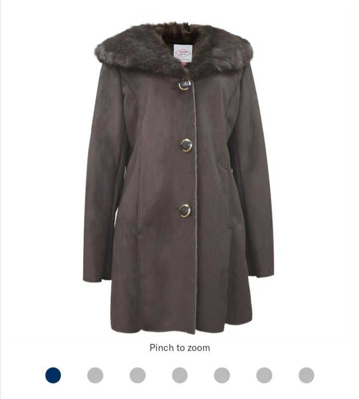 парка Lee Cooper faux suede parka Ladies