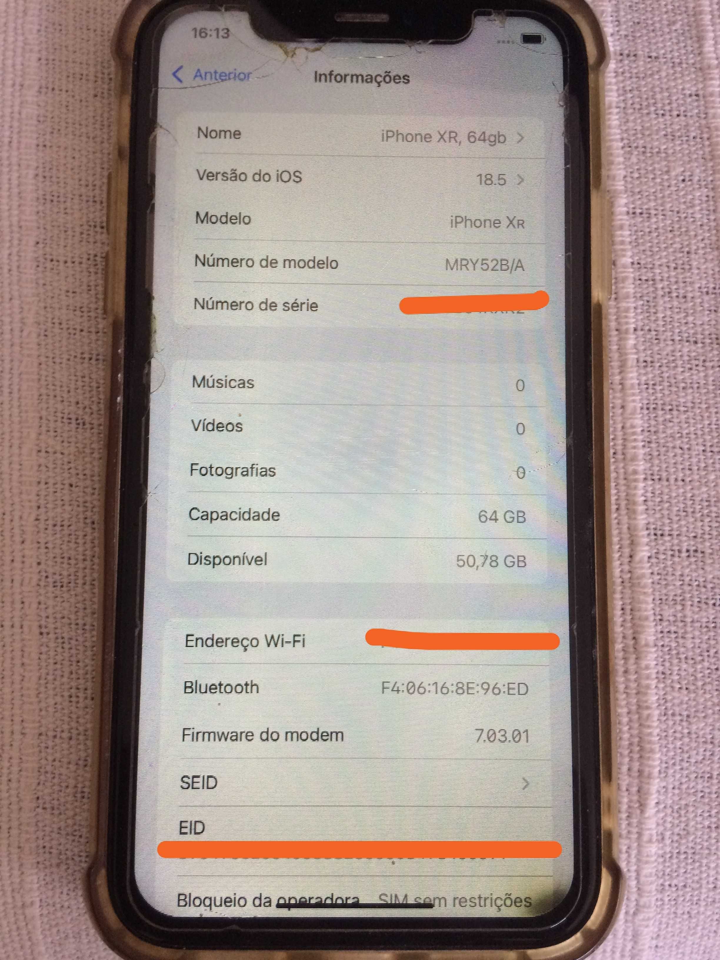 Iphone XR, 64 gb