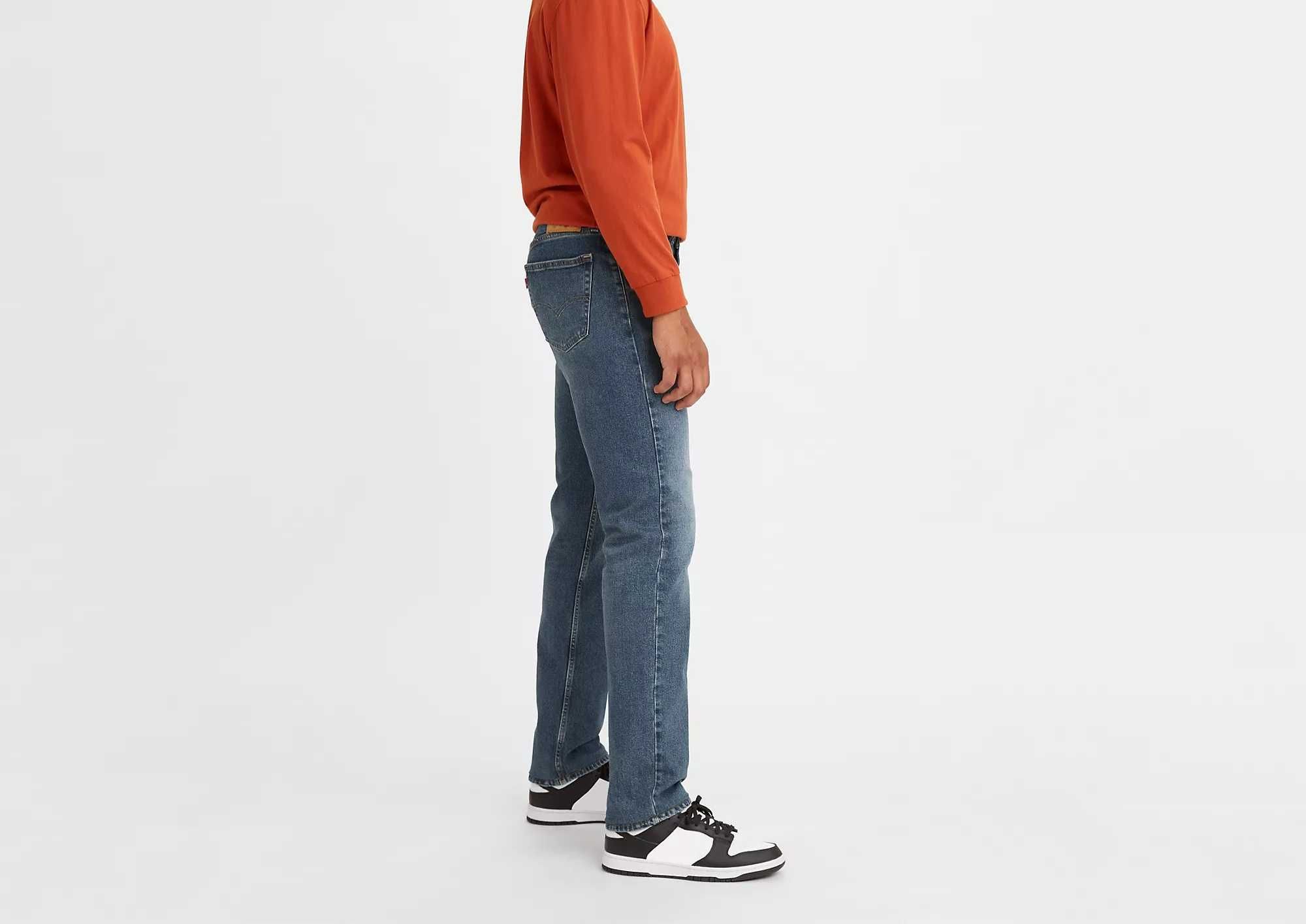 Чоловічі джинси Levi's 505 Regular Fit Stretch розмір 36W×32 L