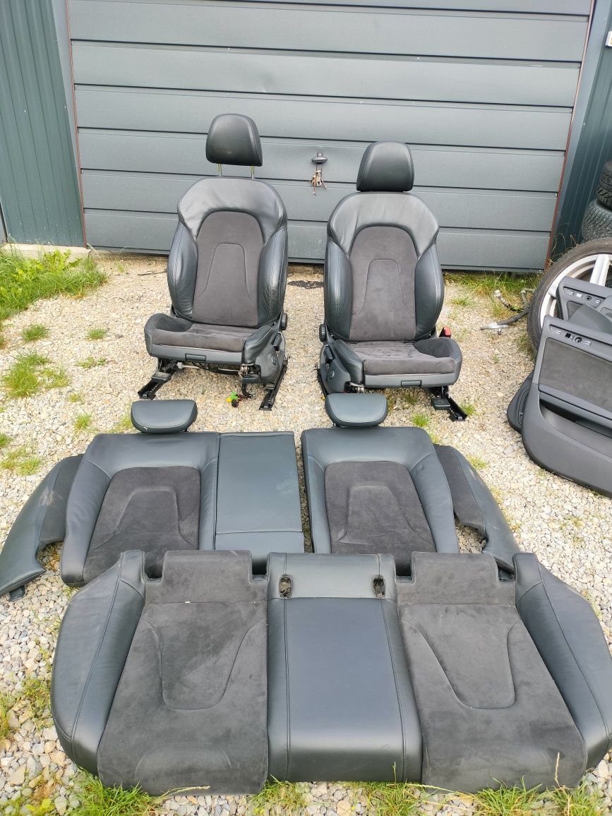 Wnętrze skóra+ alcantara a4 B8 a5