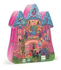 Puzzle tekturowe Djeco zamek księżniczki  40x37 cm