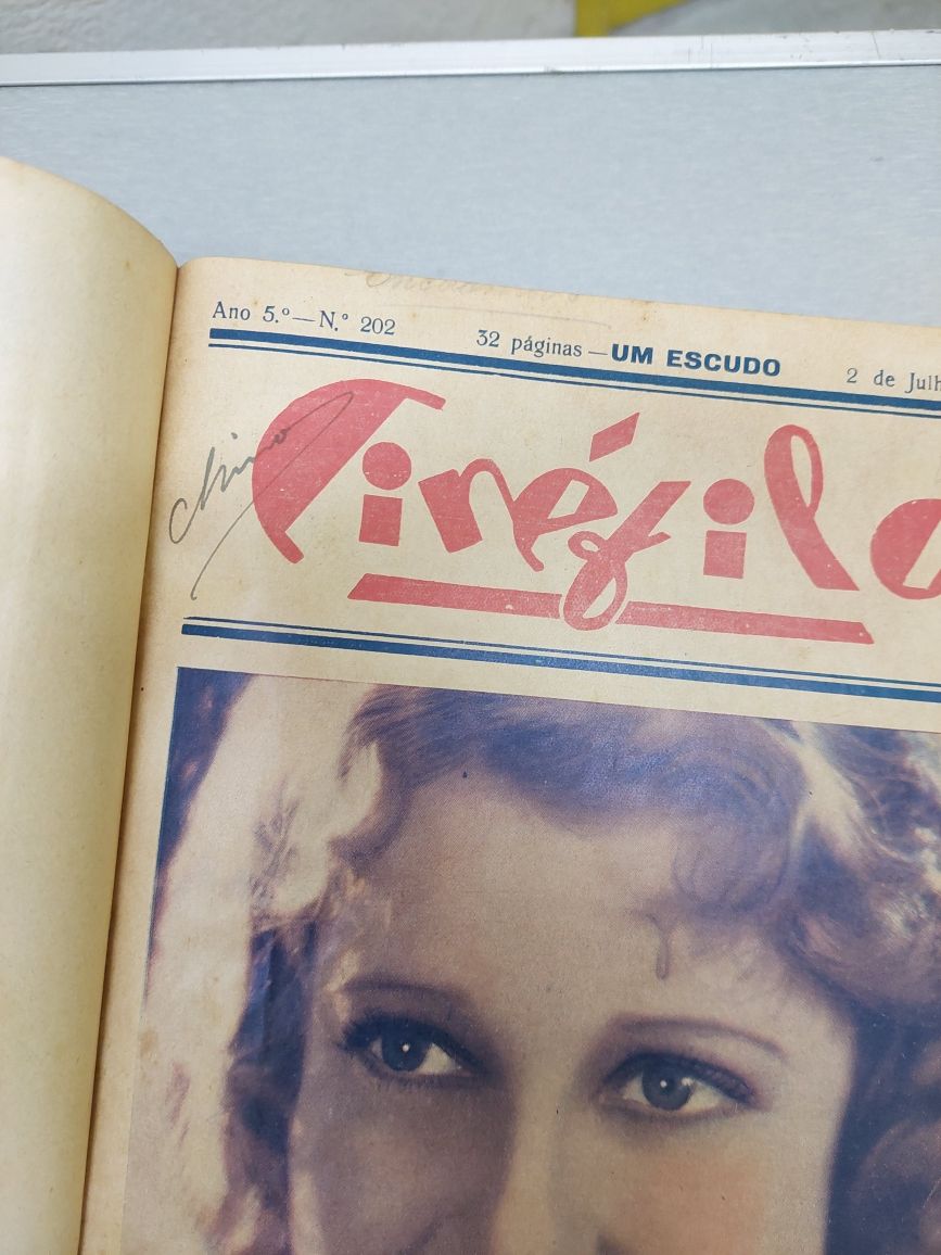 Revista cinéfilo encadernação original  2 tenho mais semestres