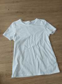 T-shirt biały  dla dziecka 141-150 Decathlon