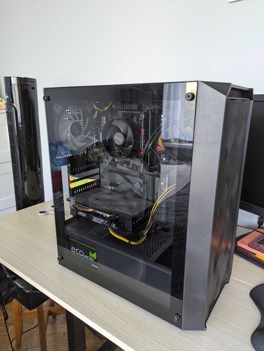 Komputer stacjonarny AMD Ryzen 5 Geforce GTX 1660 6GB RAM: 16GB