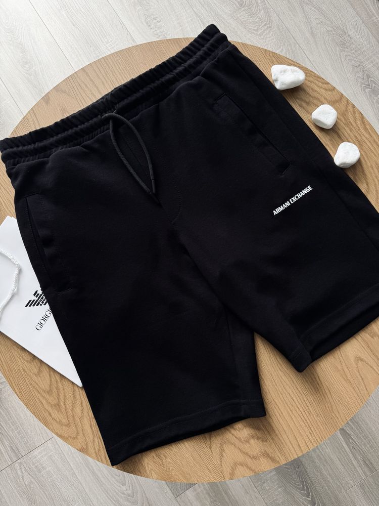 Чоловічі шорти Armani чорні