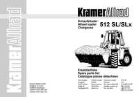 Katalog części ładowarka kołowa Kramer 512 SE SL/SLX