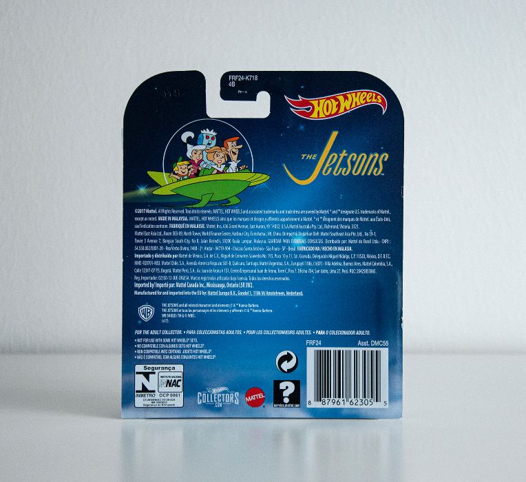 The Jetsons HOT WHEELS Hanna Barbera Collectors Matchbox Statek UFO