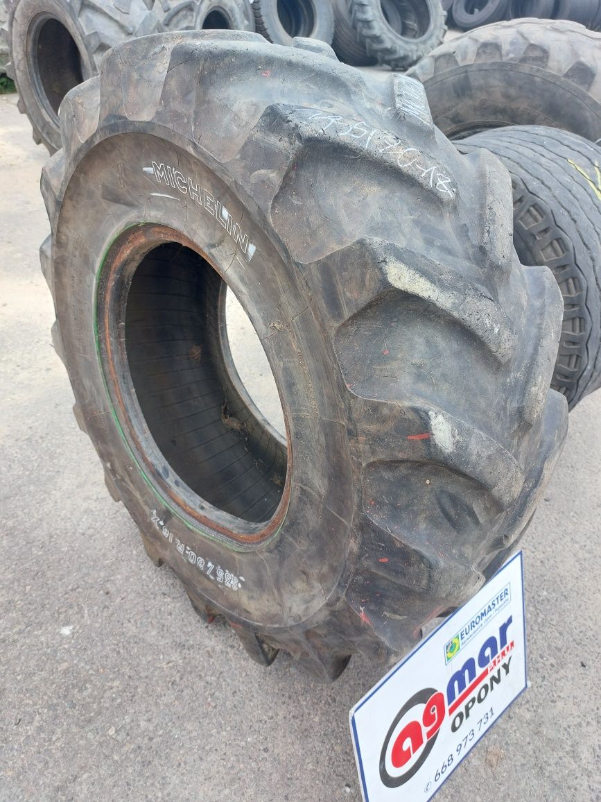 335/80R18 Michelin opona używana rolnicza przemysłowa