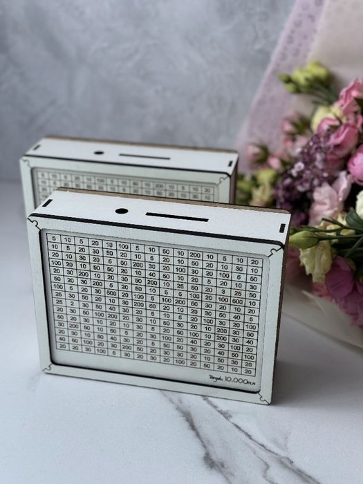 Skarbonka wykreślana docelowa