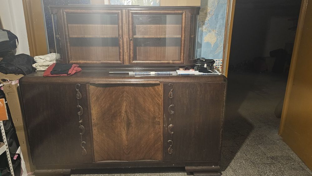 Komoda po renowacji lite drewno nadstawka