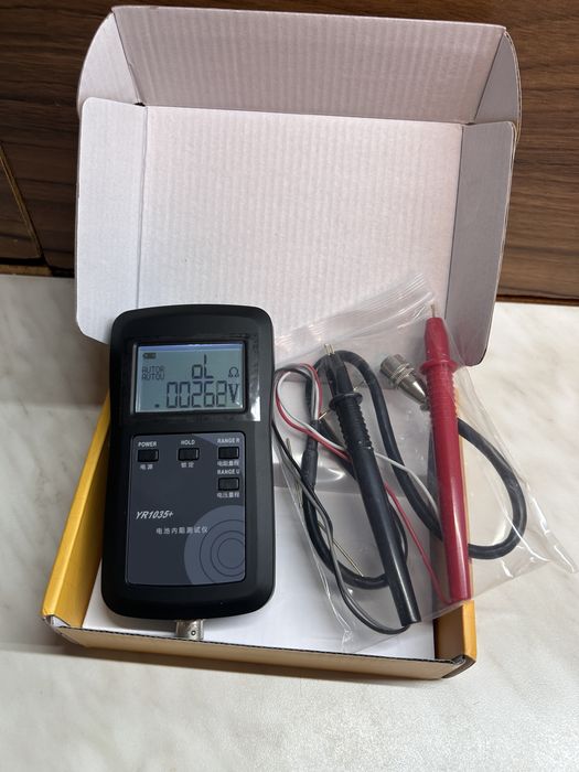 Тестер внутрішнього опору YR1035+ (міліомметр)