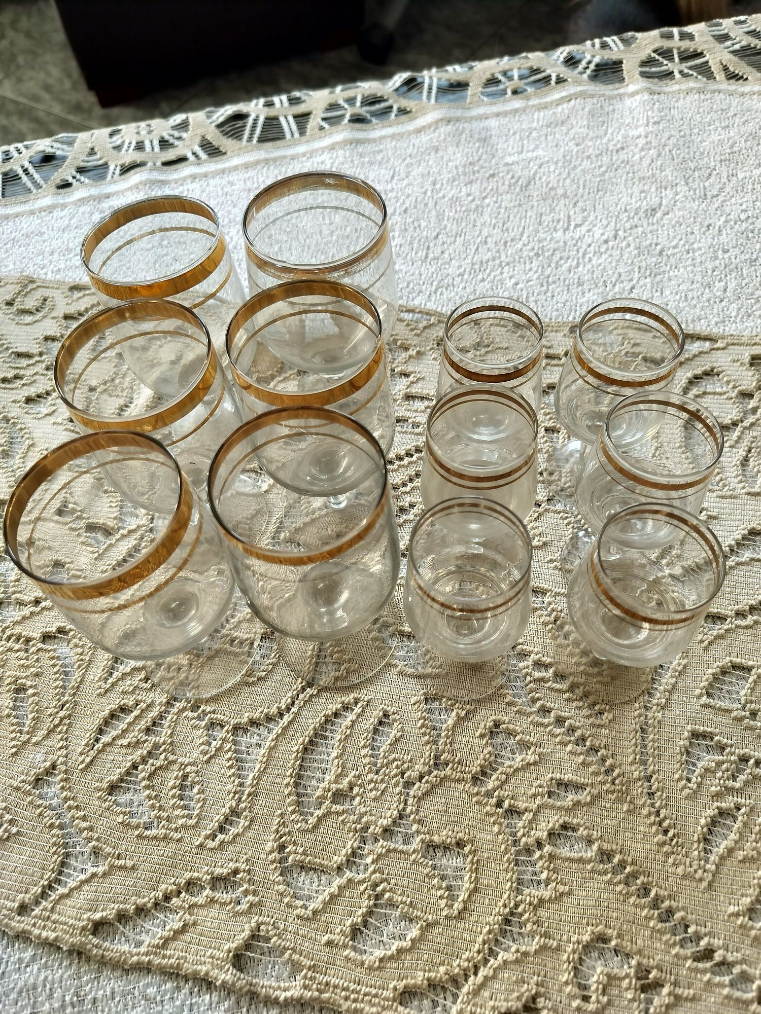 12 kieliszków z PRL
