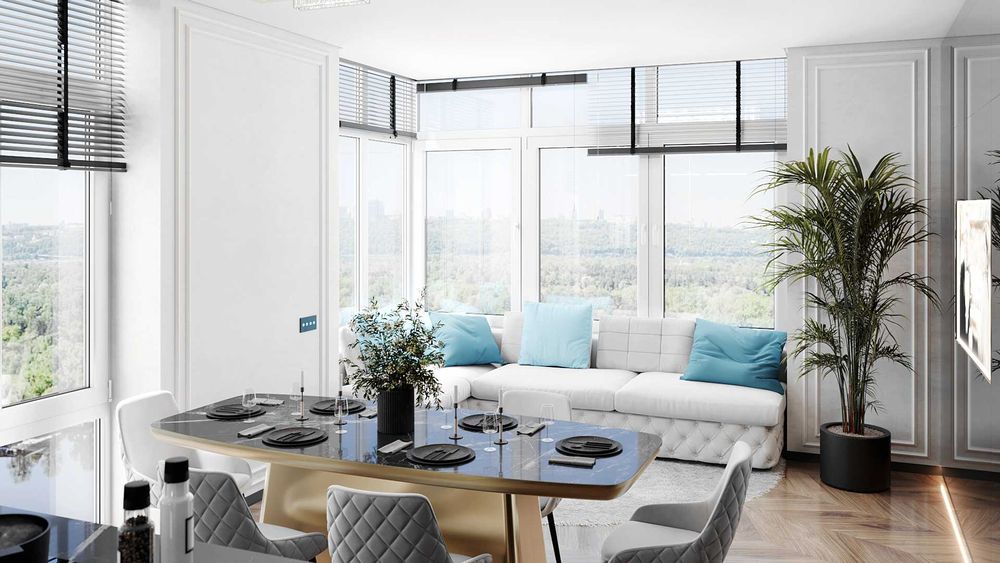 Продаж видової квартири 70 м.кв. Русанівська Гавань