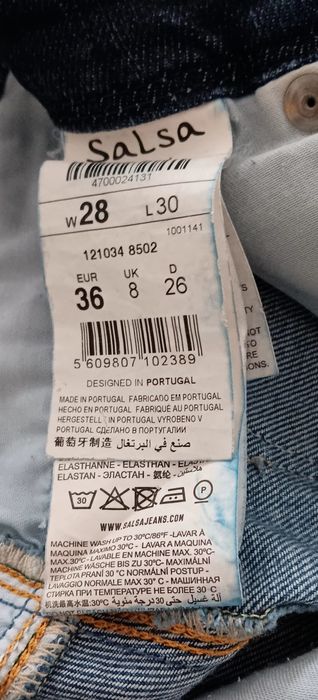 Calças de senhora da Salsa, tamanho 36.