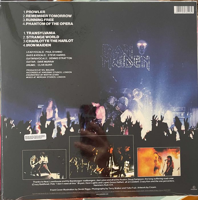 LP Iron Maiden - Iron Maiden