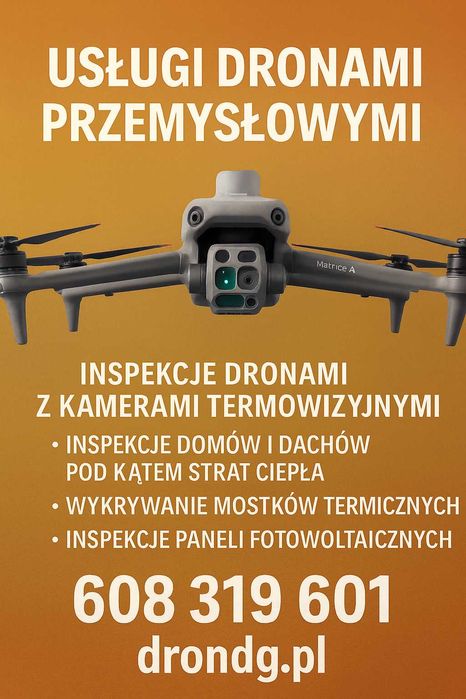 Usługi Dronami  Przemysłowymi