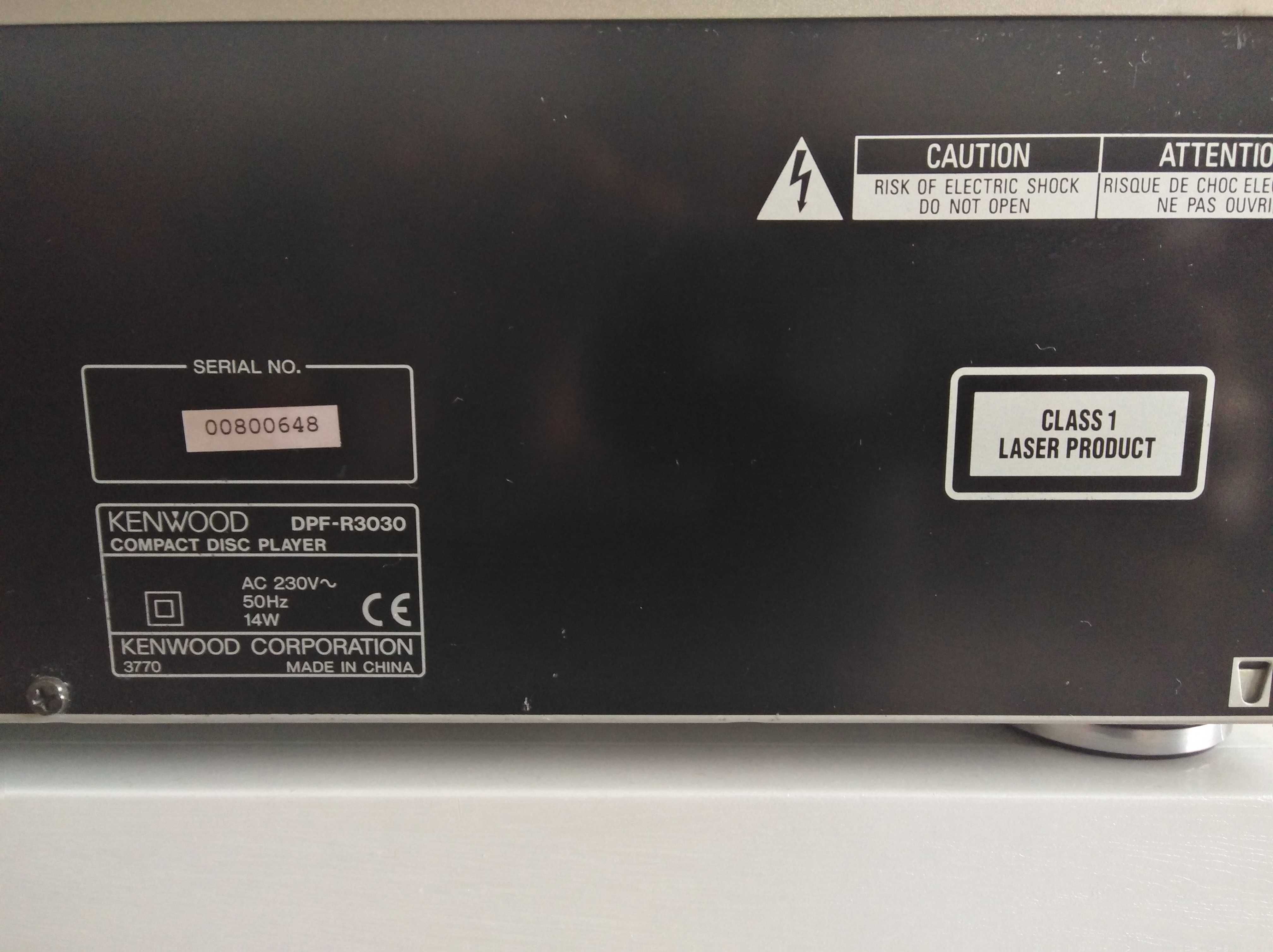 KENWOOD DPF-R3030 (multiple CD player) 5 disc changer