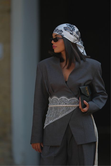 Костюм Lili Mager асиметричного крою (жакет + брюки)