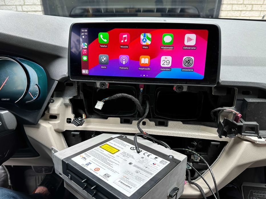 Aktywacja Carplay BMW G11 G30 G01 Mapa Europy EVO Konwersja USA/EUROPA