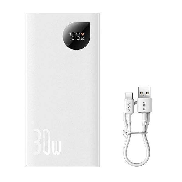 Powerbank Baseus Adaman2 z wyświetlaczem cyfrowym 2x USB-A / 1x USB-C