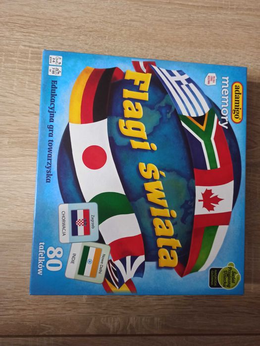 Flagi świata gra edukacyjna