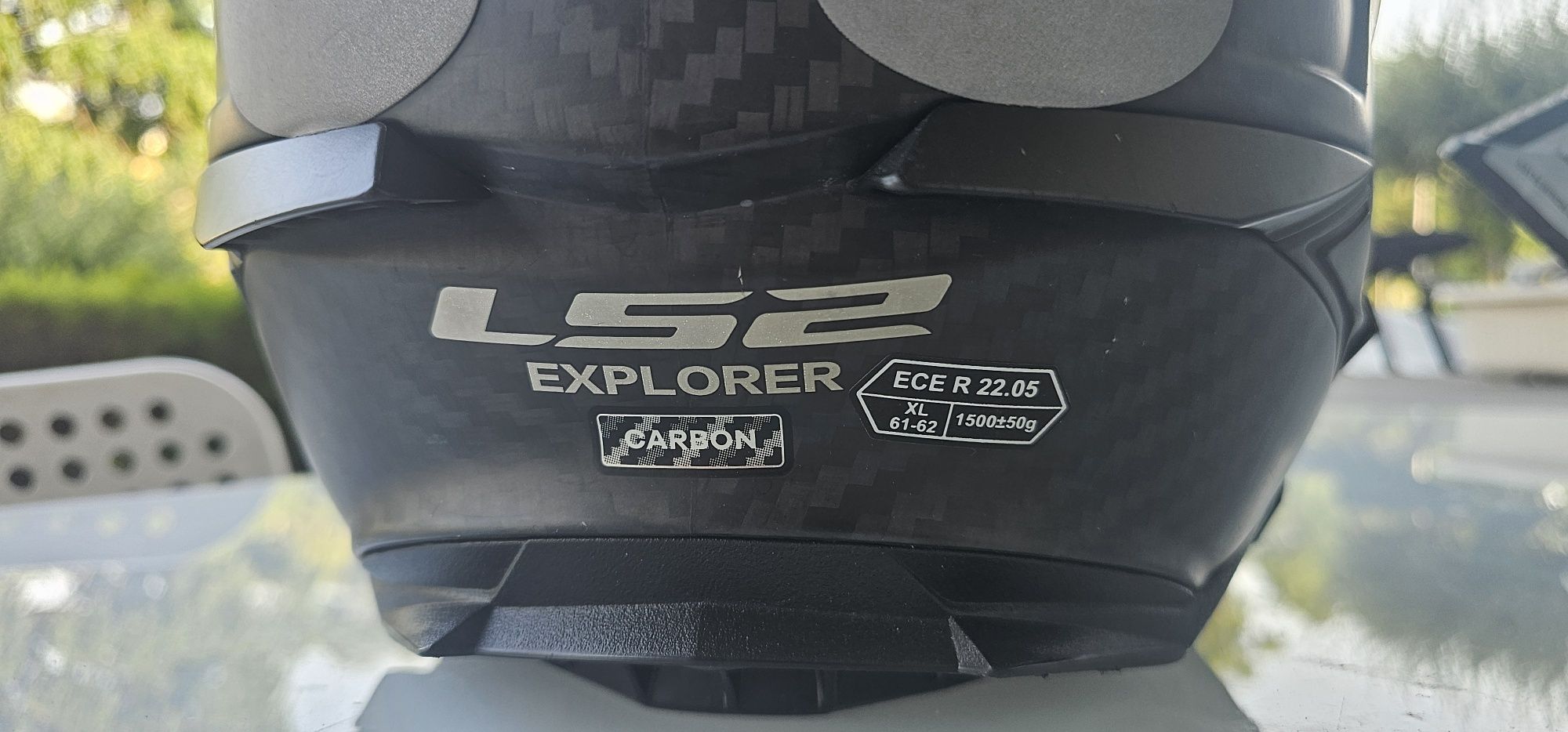 Ls2 explorer carbono capacete