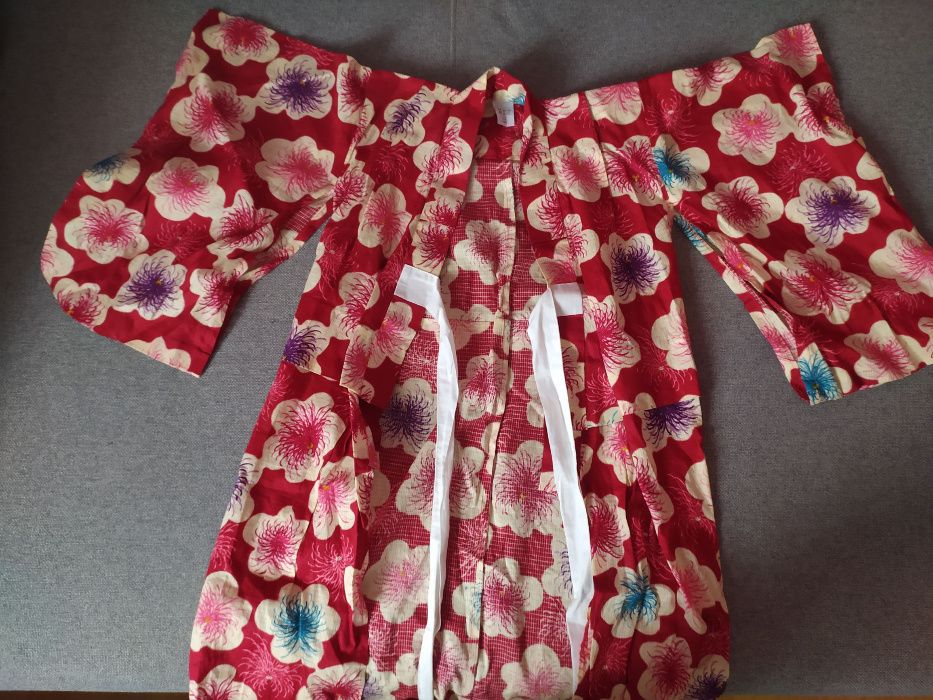 kimono japońskie dziewczynka pas