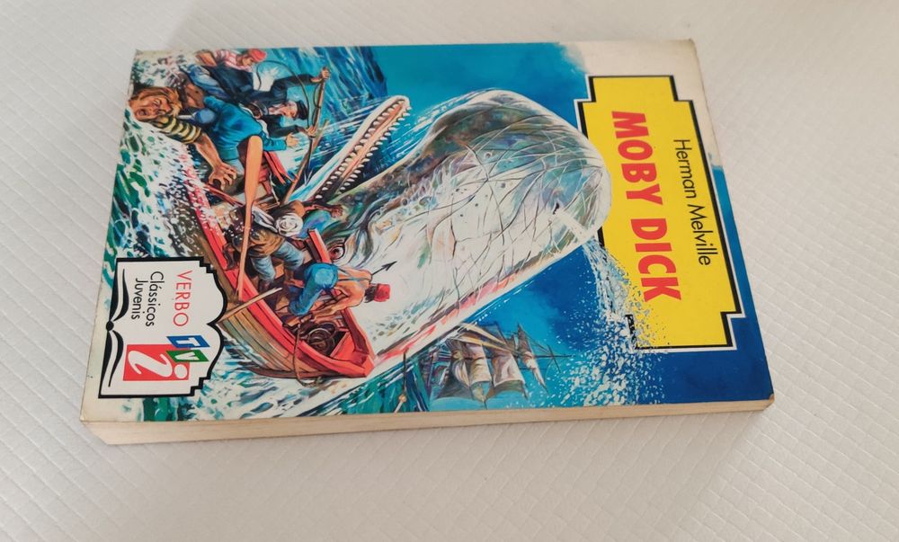 Livro Moby Dick aventuras