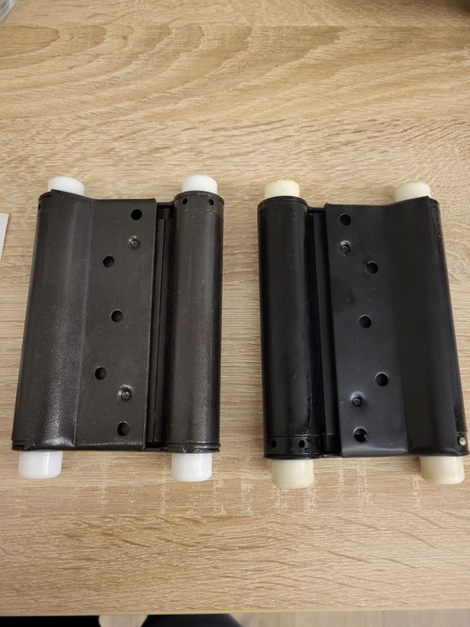 Zawiasa wahadłowa 125 mm czarna nowa