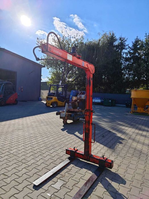 Widły samopoziomujące do palet Hydrauliczne 2T pod Rotator HDS używane