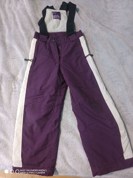 Spodnie narciarskie dziewczęce 116