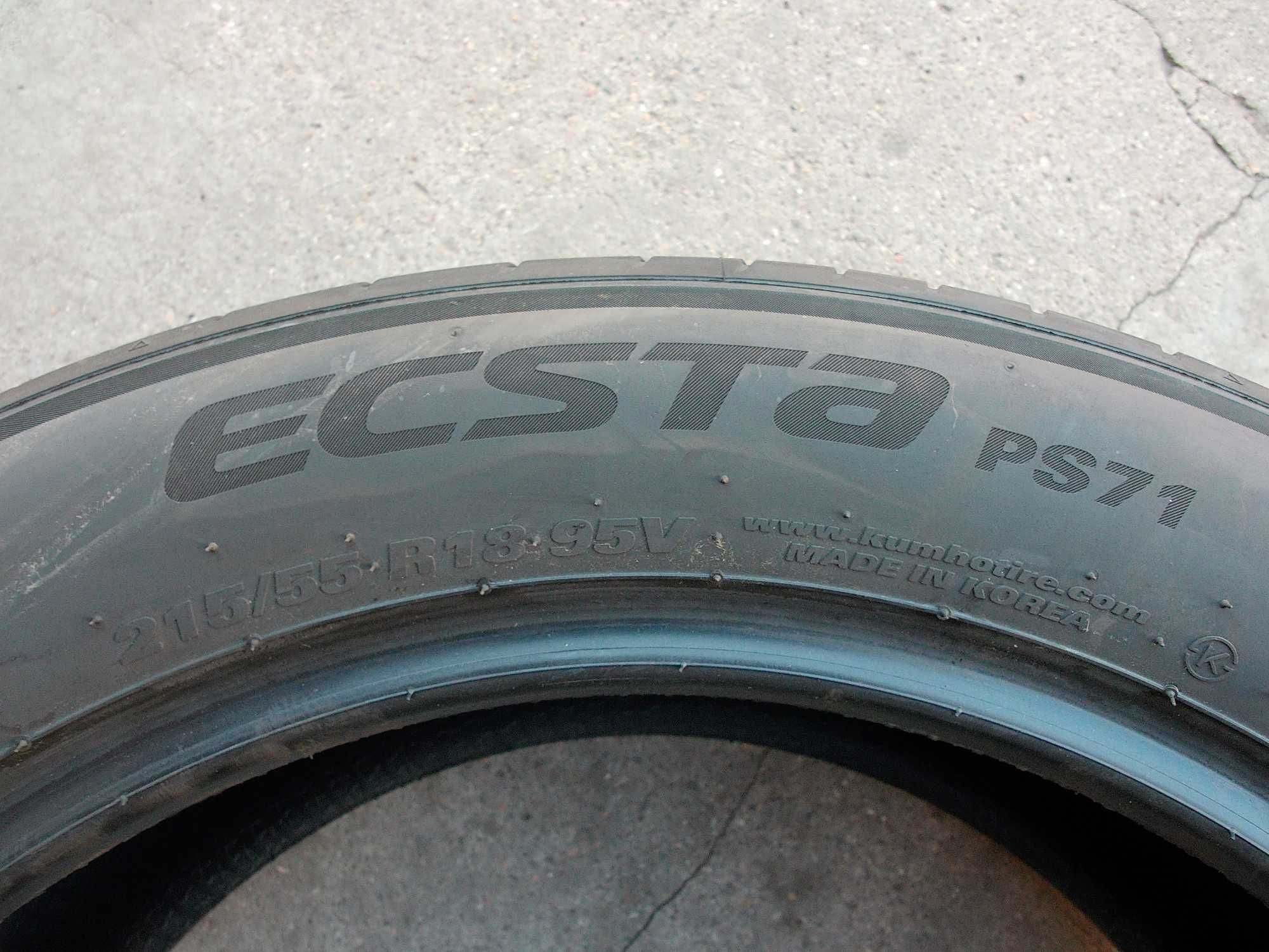 Kumho Ecsta PS71 215/55/18 95V nowe z 2025r