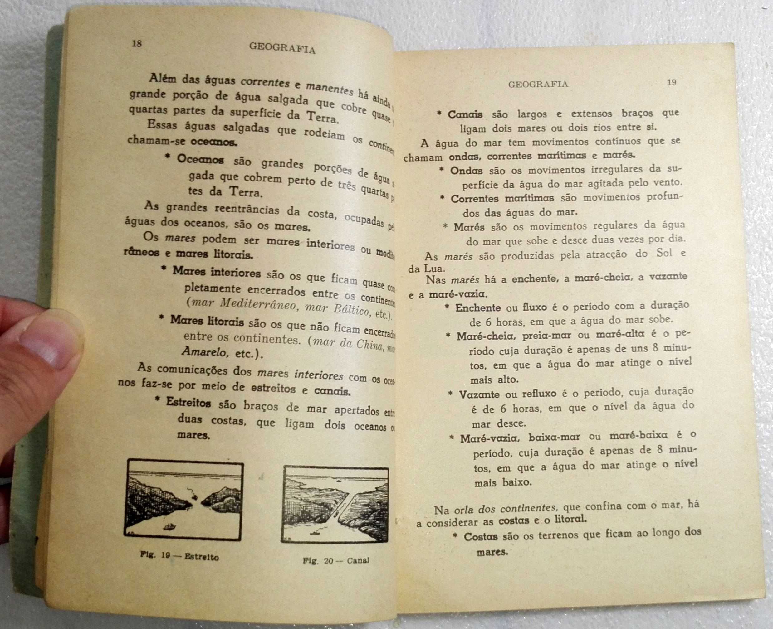 Caderno Geografia - Ensino Primário (mui antigo)