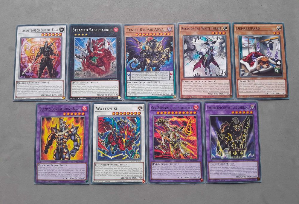 Cj. 240 Cartas Yu-Gi-Oh