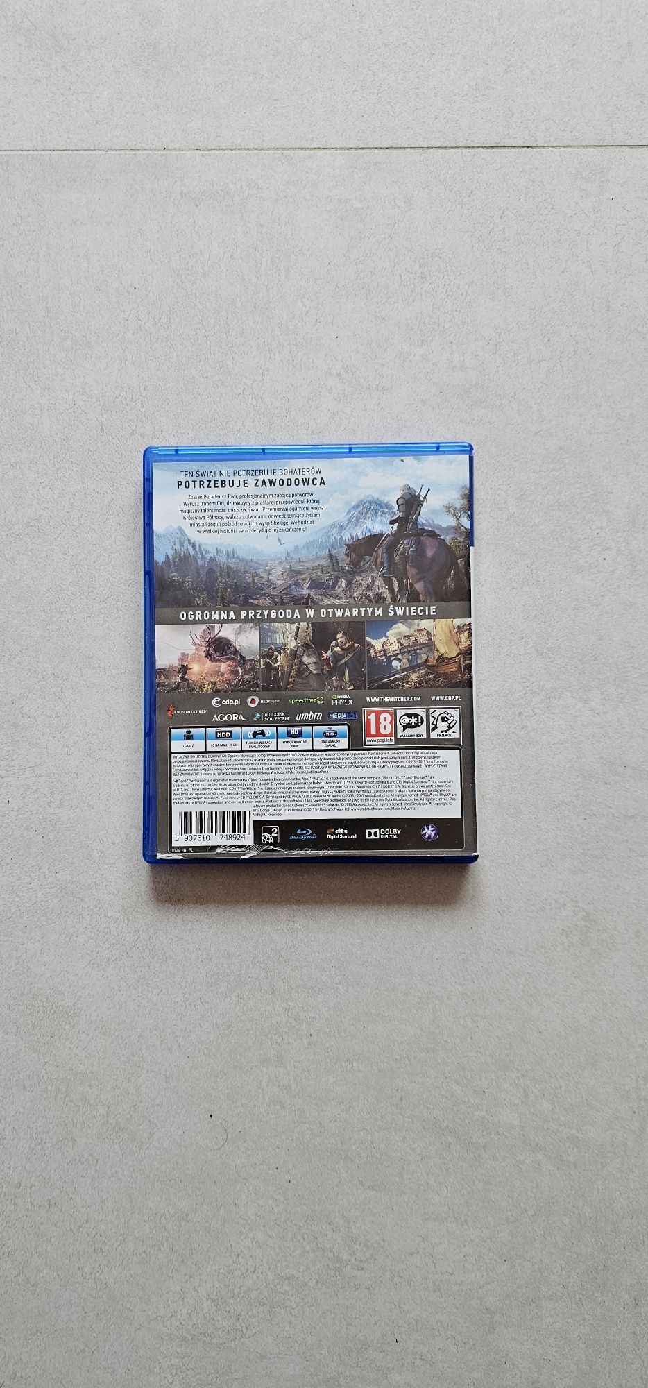 Wiedźmin 3: Dziki Gon - PS4