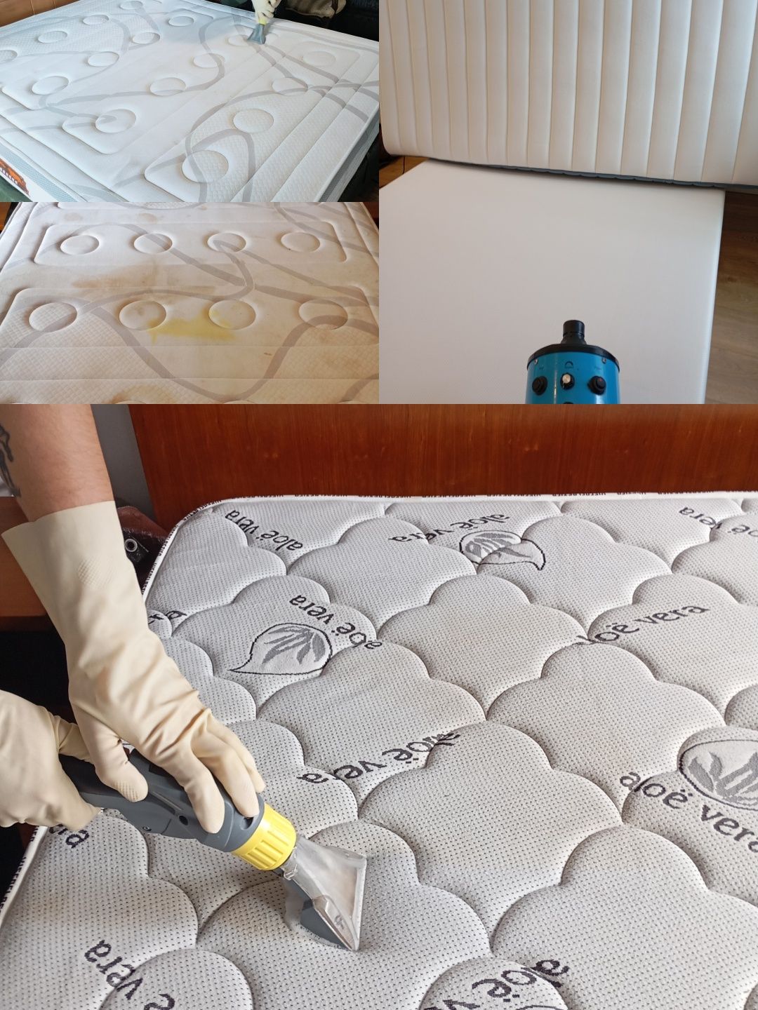 Limpeza e impermeabilização de sofás cadeiras colchões carpetes e tape