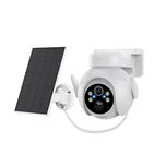 Солнечная поворотная камера видеонаблюдения 4мп TQ3 ICSEE WiFi PTZ