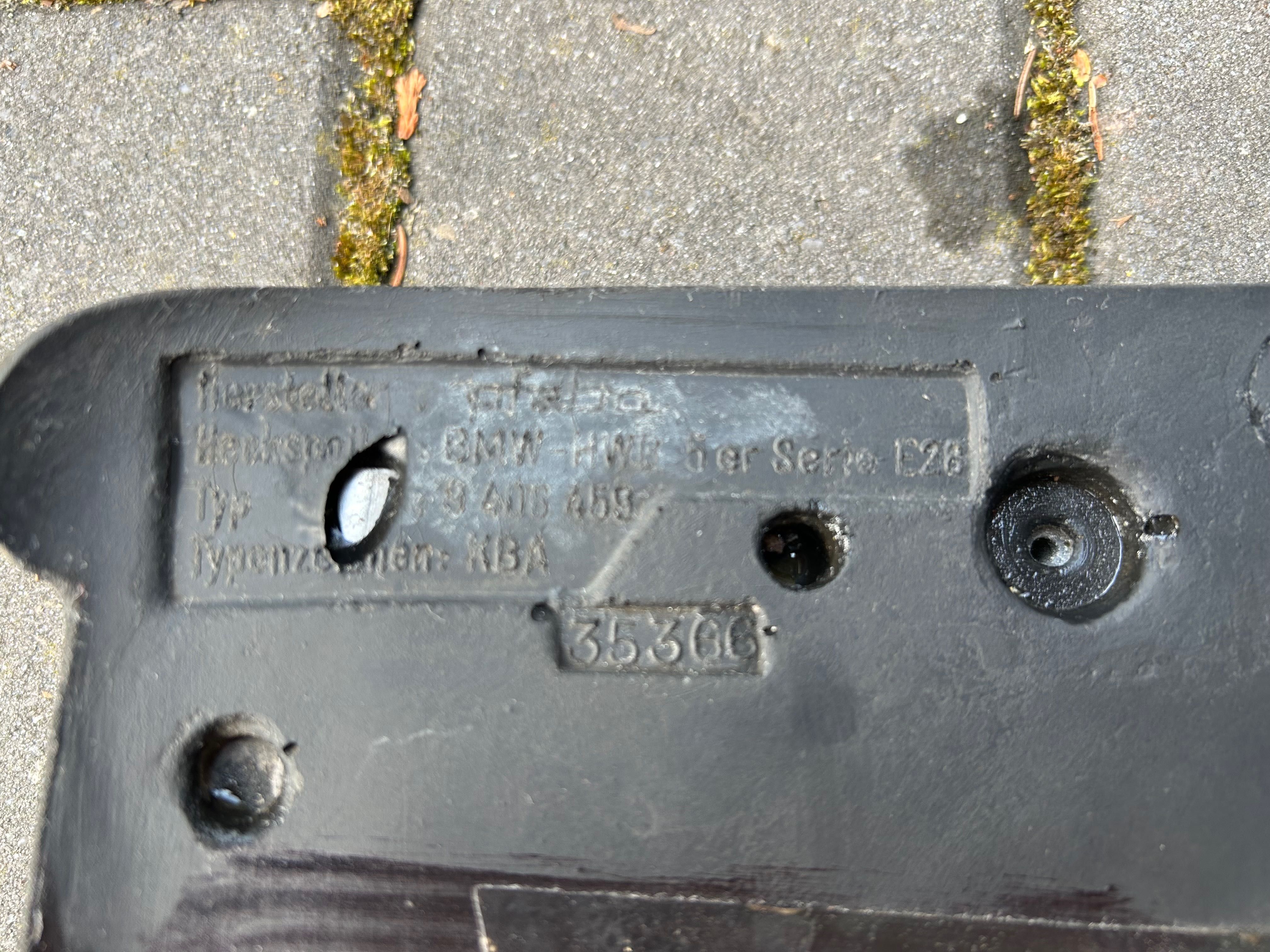 BMW e28 spojler pfeba nie zender m5
