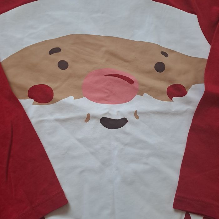 Koszulka świąteczna Mikołaj H&M 110/116