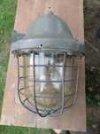 Lampa przemysłowa PRL