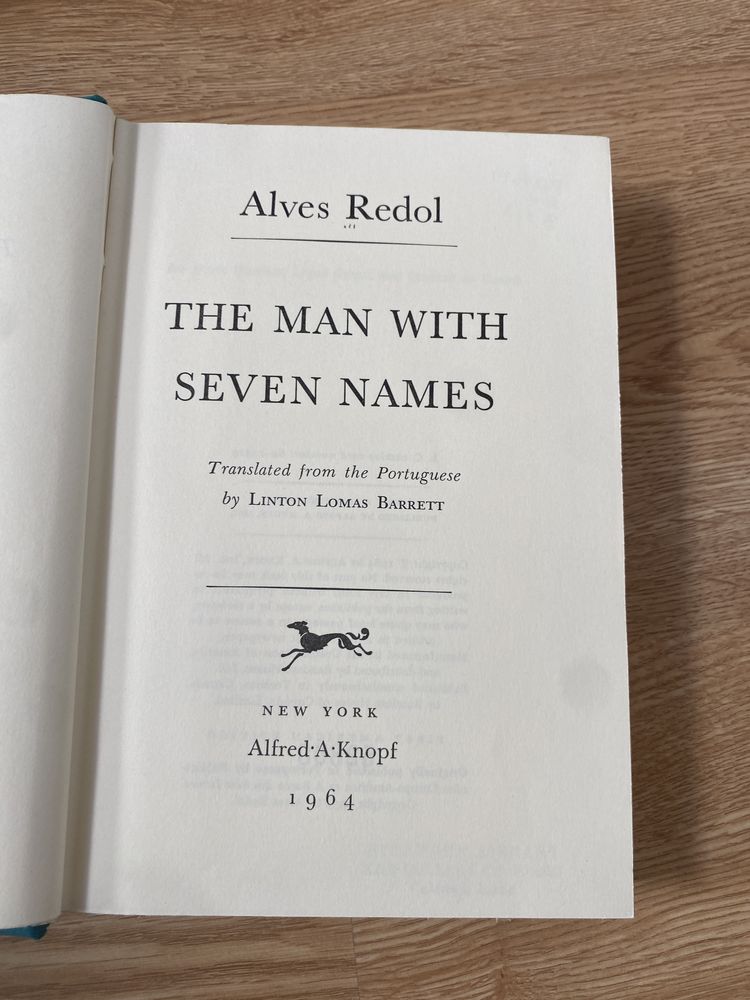 The man with seven names by Alves Redol