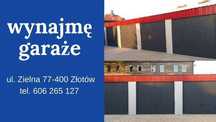 Garaż ul. Zielna Złotów